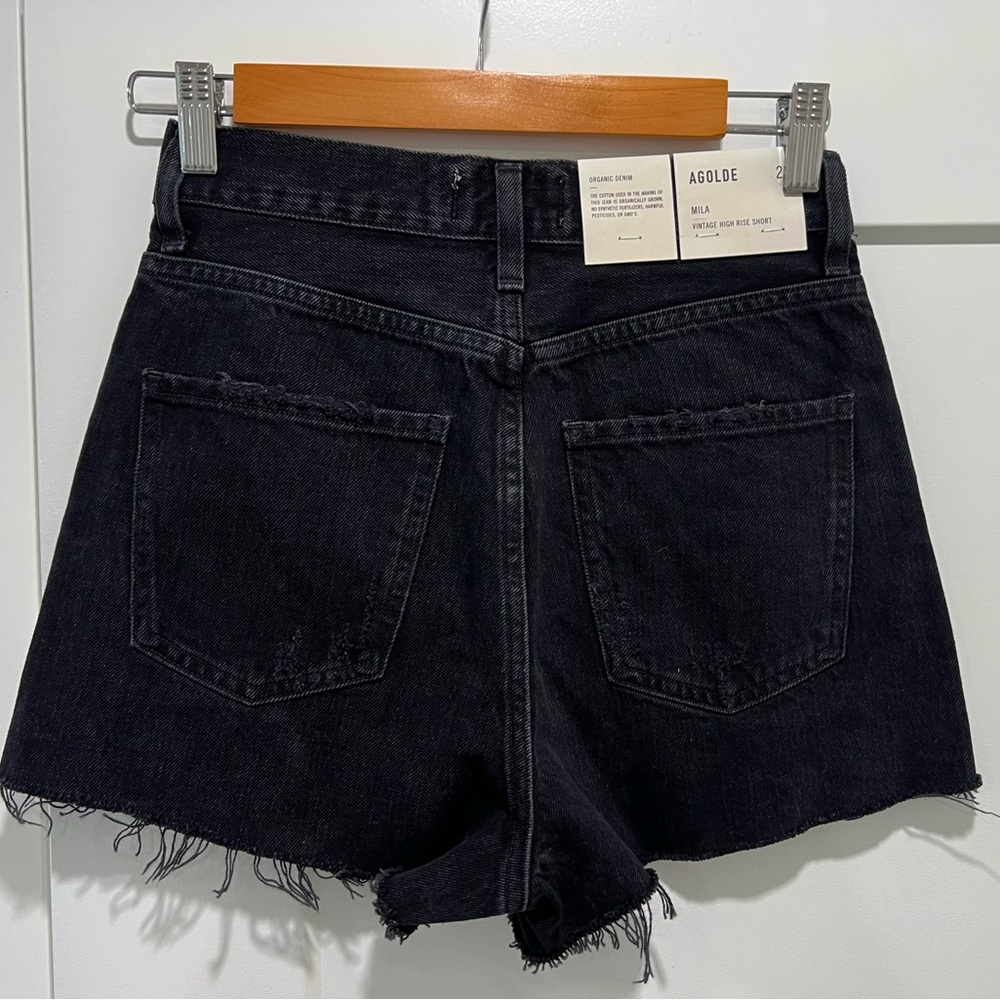 agolde Mila Denim Shorts - Picture 6 of 6